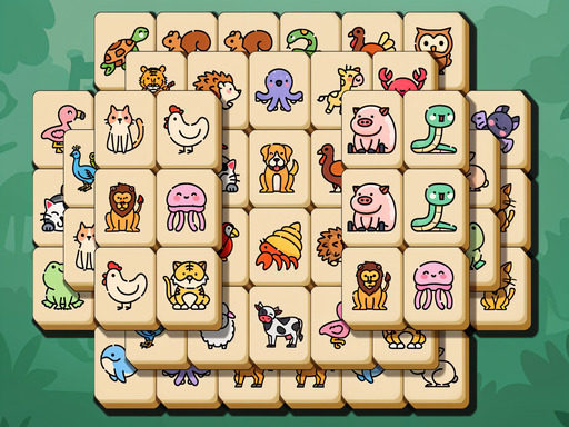 Critter Mahjong Safari