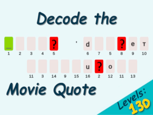 Reel Quote Riddles